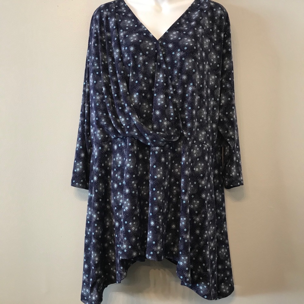 3X Shark Bite Navy Tunic